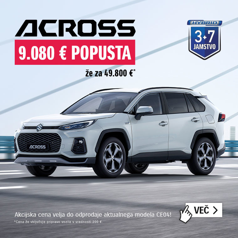 AKCIJSKA PONUDBA SUZUKI ACROSS